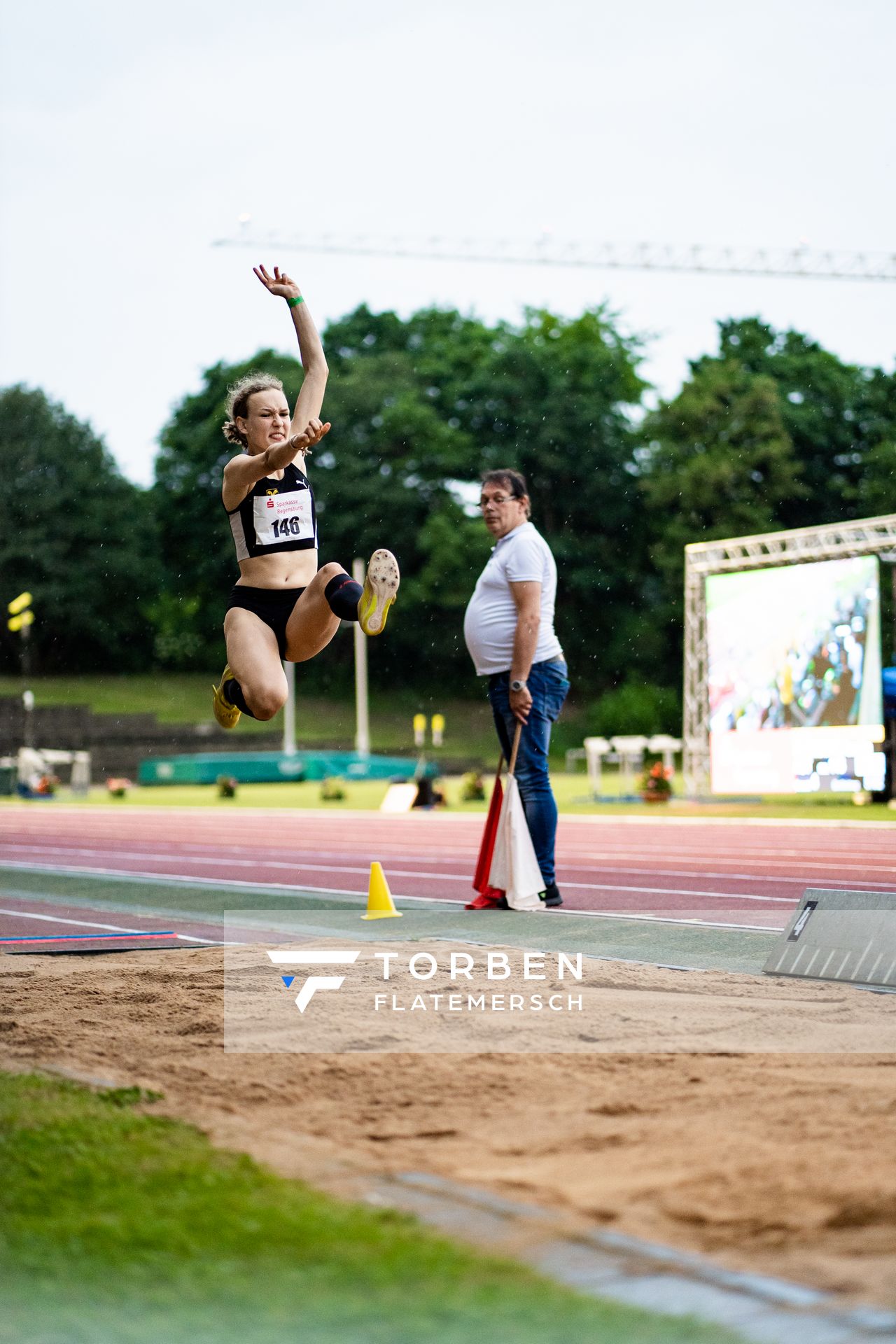 Annika Rhomberg (Raiffeisen TS Gisingen) am 03.06.2022 waehrend der Sparkassen Gala in Regensburg